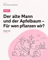 Vorschau - Arbeitsblätter - Praktische Philosophie Test Klasse 5/6: Zukunft, Umwelt & Verantwortung - Deckblatt