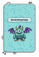 Vorschau - Stationenlernen - Klettmappe - Beschreibungstreppe (Monsterlabor-Reihe) - Seite 1