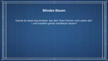 Vorschau - Stationenlernen - Blindes Bauen: Eindeutige Anweisungen unplugged erleben - Seite 1