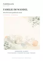 Vorschau - Stundenentwürfe - Familie - politisch betrachtet - Deckblatt
