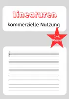Vorschau - Arbeitsblätter - Lineatur Klasse 1-4 - Deckblatt