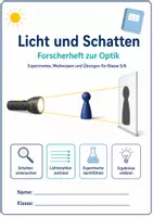 Vorschau - Stationenlernen - Licht und Schatten – Optik Forscherheft - Seite 1