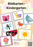 Vorschau - Bildkarten - Bildkarten_Kindergarten - Deckblatt