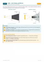 Vorschau - Arbeitsblätter - Licht & Reflexion – Optik Klasse 6/7 - Seite 3