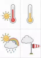 Vorschau - Präsentationen/Tafelbilder - Wetterkarten - Tafelmaterial - Seite 1