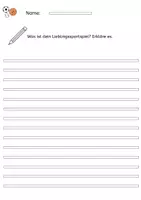 Vorschau - Arbeitsblätter - Aufgaben für Turnbeutelvergesser Klasse 3+4 Sport - Seite 3
