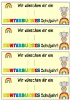 Vorschau - Anderer Materialtyp - Willkommensgruß Klassentier Elefant Regenbogen - Seite 2