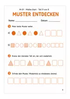 Vorschau - Stundenentwürfe - Mathe Klasse 1: Muster entdecken und fortsetzen - Seite 2