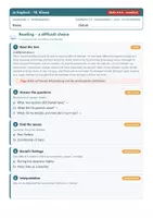 Vorschau - Arbeitsblätter - Englisch 10 Realschule - Textkompetenz - Deckblatt