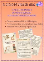 Vista previa - Unidades / Secuencias / Situaciones de Aprendizaje - El Nilo, el Nilómetro y las Medidas Egipcias: Actividades Interdisciplinarias - Portada