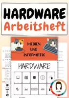 Vorschau - Unterrichtsreihen - Bestandteile des Computers - Hardware - Arbeitsheft mit Lösungen - Deckblatt