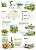 Vorschau - Arbeitsblätter - Lernplakat + Arbeitsblätter zum Thema "Thurgau" + Lösung & MP3 + Mindmap + Infografik - Deckblatt