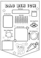 Vorschau - Arbeitsblätter - Mäuseklasse Heft Einschulung Maus Schulanfang - Seite 3