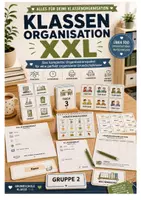 Vorschau - Bildkarten - Klassenorganisation XXL – Das komplette Organisationspaket für die Grundschule - Deckblatt