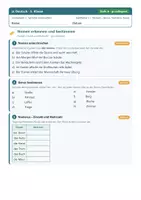 Vorschau - Arbeitsblätter - Deutsch 5 Realschule - Grammatik - Seite 1