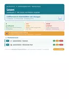 Vorschau - Arbeitsblätter - Deutsch 5 Realschule - Leseverstehen - Deckblatt