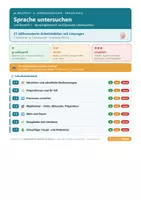 Vorschau - Arbeitsblätter - Deutsch 6 Realschule - Grammatik - Deckblatt