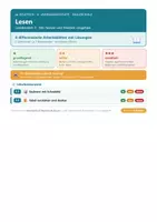 Vorschau - Arbeitsblätter - Deutsch 6 Realschule - Leseverstehen - Seite 1