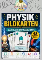 Vorschau - Experimente - Elektrizität und Magnetismus – Physik Bildkarten - Deckblatt