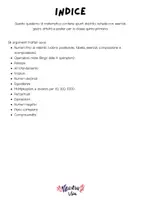 anteprima - Esercizi - QUADERNO DI MATEMATICA CLASSE 5 - Pagina 1