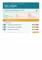 Vorschau - Arbeitsblätter - Deutsch 7 Realschule - Komplettpaket (alle Lernbereiche) - Seite 1