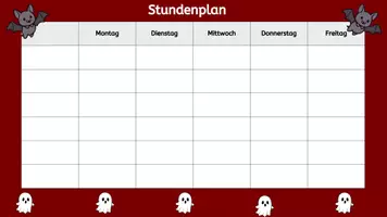 Vorschau - Anderer Materialtyp - Stundenplan – Fledermausklasse | Grundschule - Seite 2