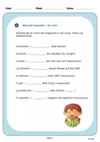 Vorschau - Arbeitsblätter - Deutsch DAZ/DAF Der Imperativ - Seite 3