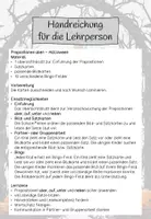 Vorschau - Arbeitsblätter - Präpositionen üben – Halloween | Deutsch | Satzkarten, Bildkarten & Bingo (über, unter, auf, neben) - Seite 1