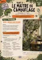 Aperçu - Feuilles d'exercices - Séquence 2 Arts Plastiques 5eme - Maître du camouflage - Page de couverture