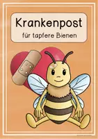 Vorschau - Anderer Materialtyp - Krankenmappe Bienenklasse | Klassentier Biene – Material für kranke Kinder in der Grundschule - Seite 3