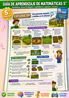Vista previa - Unidades / Secuencias / Situaciones de Aprendizaje - MATEMATICAS 5° Perímetros, Áreas - Portada
