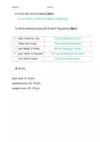 Vorschau - Arbeitsblätter - Diagnosebogen Englisch am Anfang der 6 - Seite 3