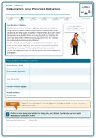 Vorschau - Arbeitsblätter - Materialpaket: Erörterung komplett, Abitur Aufgabenart 2B (Deutsch, Oberstufe) - Seite 2