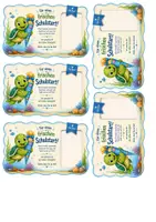 Vorschau - Bildkarten - Unsere Klasse - Wasserschildkrötenklasse Kleines Geschenk zum Schulstart - Seite 2