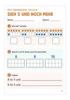 Vorschau - Stundenentwürfe - Mathe Klasse 1: Mengen strukturiert erfassen - Seite 2