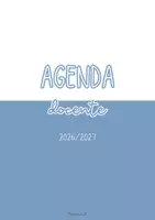 Vista previa - Para docentes: organización, planificación y formación - Agenda 4 - Azul marino - Portada