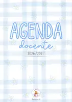 Vista previa - Para docentes: organización, planificación y formación - Agenda Docente - Vichy azul - Portada