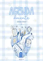 Vista previa - Para docentes: organización, planificación y formación - Agenda Docente - Vichy azul - página 1
