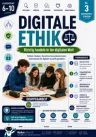 Vorschau - Unterrichtsreihen - Digitale Ethik – Gruppenarbeit Werte & Verantwortung in der digitalen Welt - Deckblatt