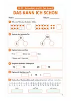Vorschau - Stundenentwürfe - Mathe Klasse 1: Zahlenblick bis 20 – 8 Stunden im Paket - Seite 3