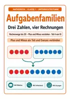 Vorschau - Stundenentwürfe - Mathe Klasse 1: Aufgabenfamilien bis 20 - Deckblatt