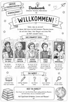 Vorschau - Stundenentwürfe - Freebie | Leonardo da Vinci, Albert Einstein, Astrid Lingren & Co | Große Persönlichkeiten | Sachunterricht Klasse 3-4 - Seite 1