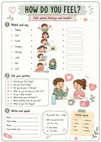 Vorschau - Arbeitsblätter - Speaking & Communication: My Body & Health – 17 Partner-Interviews & Speqking Worksheets / Englisch Klasse 5–7 - Seite 2