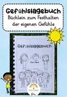 Vorschau - Arbeitsblätter - Gefühlstagebuch - Deckblatt