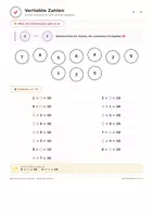 Vorschau - Arbeitsblätter - Interaktives Lernspiel - Verliebte Zahlen - Ergänzen bis 10 - Seite 3