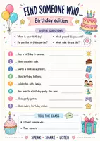 Vorschau - Arbeitsblätter - Speaking & Communication: Birthday & Celebrations – 12 Partner-Interviews & Speaking Worksheets für Englisch Klasse 5–7 - Seite 2