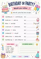 Vorschau - Arbeitsblätter - Speaking & Communication: Birthday & Celebrations – 12 Partner-Interviews & Speaking Worksheets für Englisch Klasse 5–7 - Seite 3