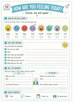 Vorschau - Arbeitsblätter - Speaking & Communication: Feelings & Emotions – 12 Partner-Interviews & Speaking Worksheets / Englisch Klasse 5–7 - Seite 1