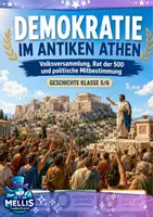 Vorschau - Arbeitsblätter - Demokratie Antikes Griechenland - Deckblatt