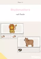 Vorschau - Poster - Rhythmustiere / Rhythmusbausteine - Deckblatt